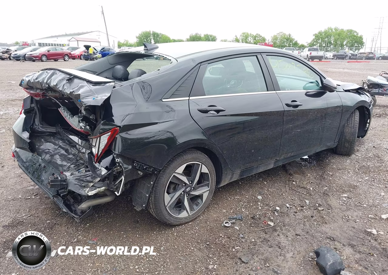 2023 Hyundai Elantra Hybrid Limited VIN:KMHLN4AJ7PU037526 - 4