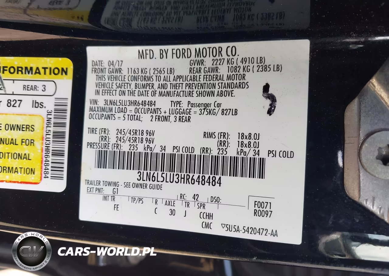 2017 Lincoln Mkz Hybrid Select VIN:3LN6L5LU3HR648484 - 9