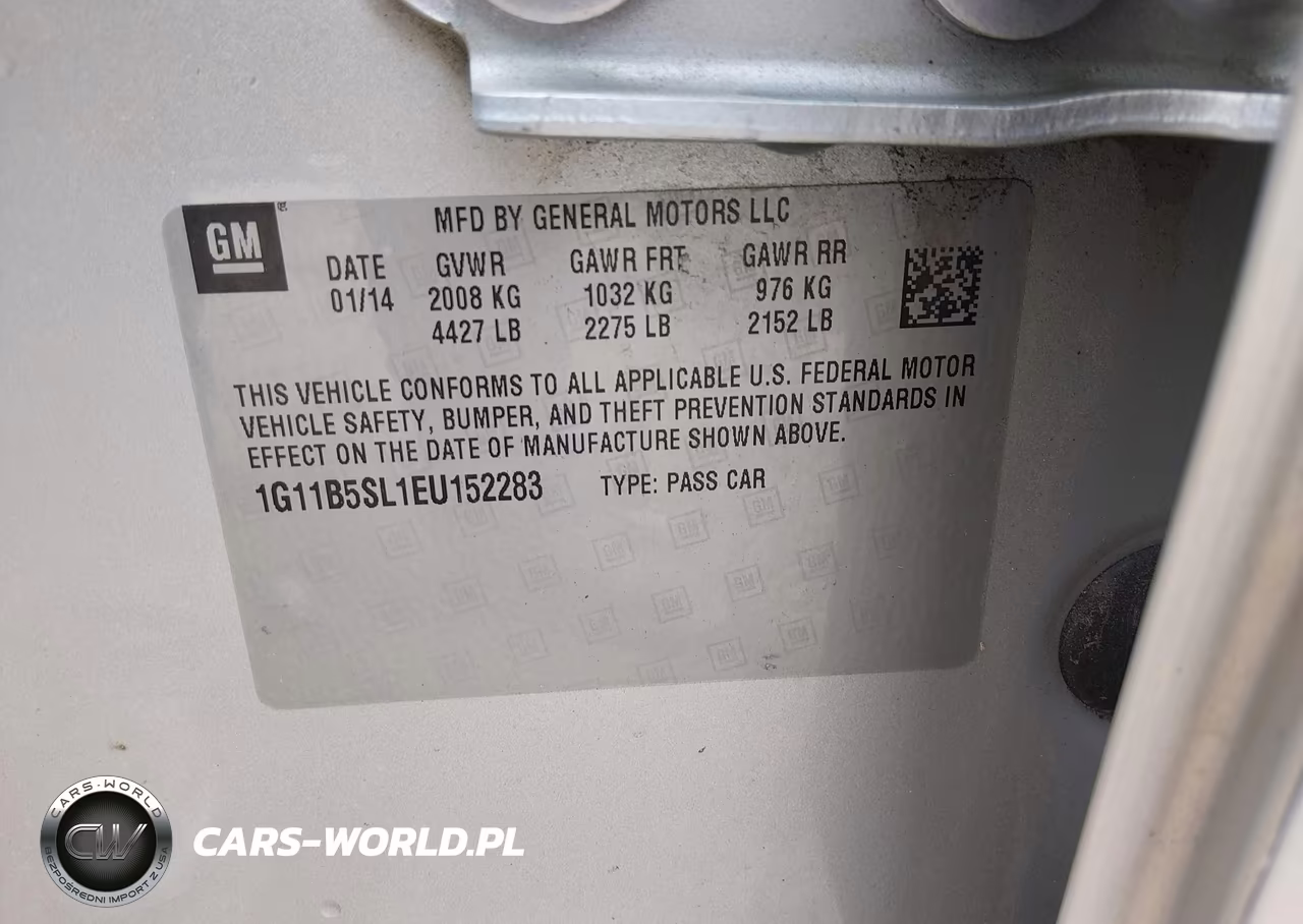 2014 Chevrolet Malibu 1Ls VIN:1G11B5SL1EU152283 - 9