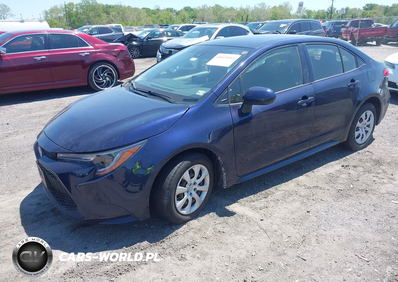 2020 Toyota Corolla Le VIN:JTDEPRAE7LJ046424 - 2