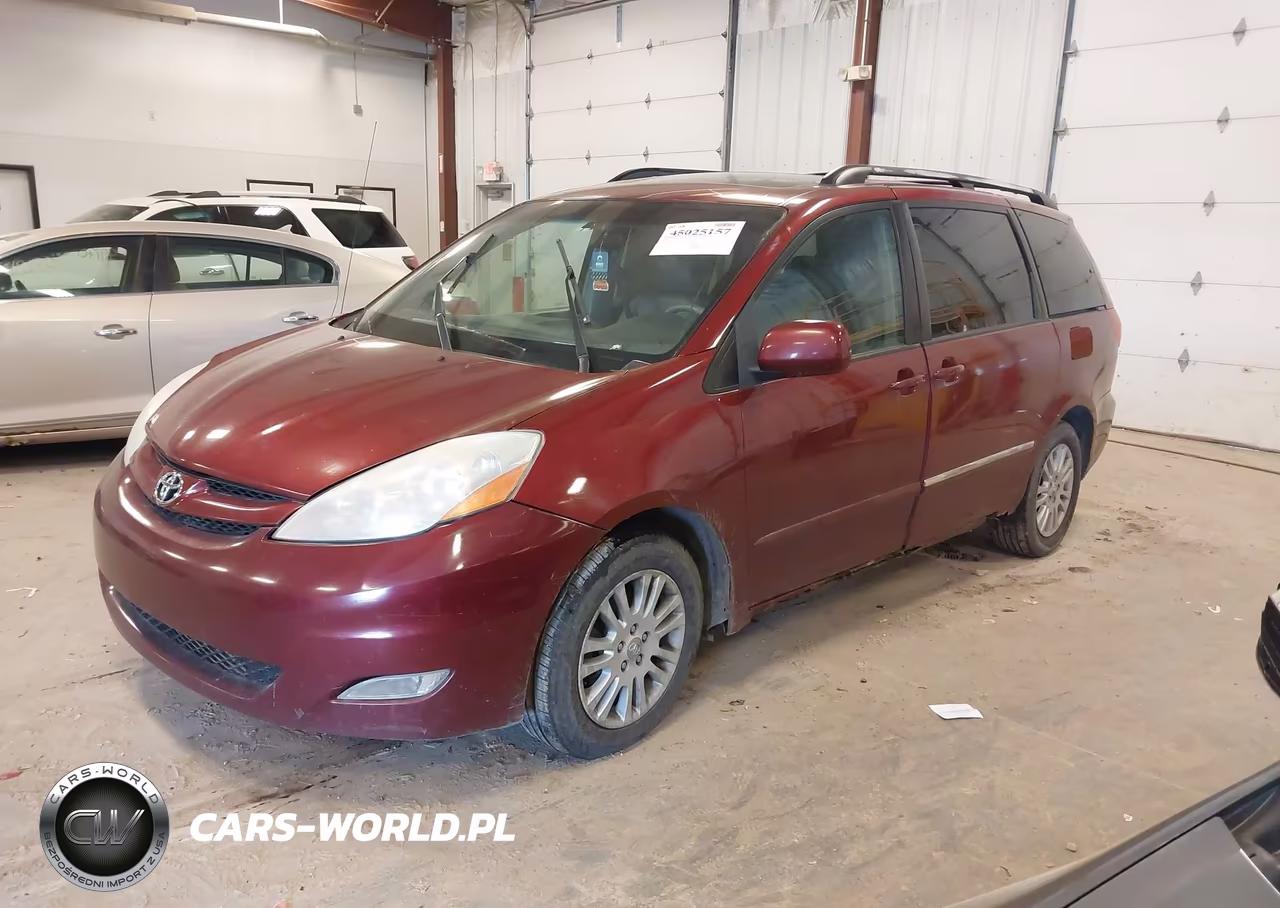 2008 Toyota Sienna Xle VIN:5TDZK22C28S208619 - 2