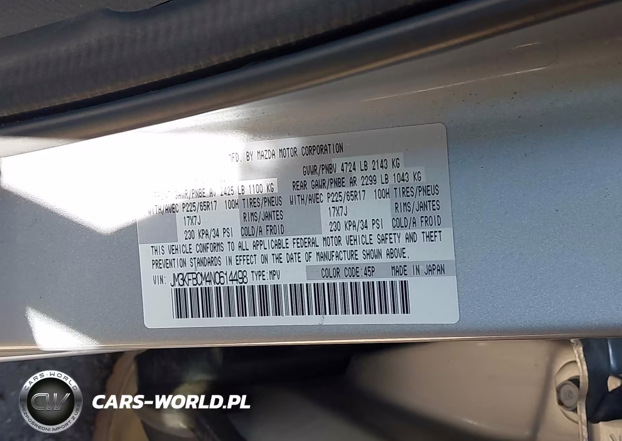 2022 Mazda Cx-5 2.5 S Preferred VIN:JM3KFBCM4N0614498 - 9