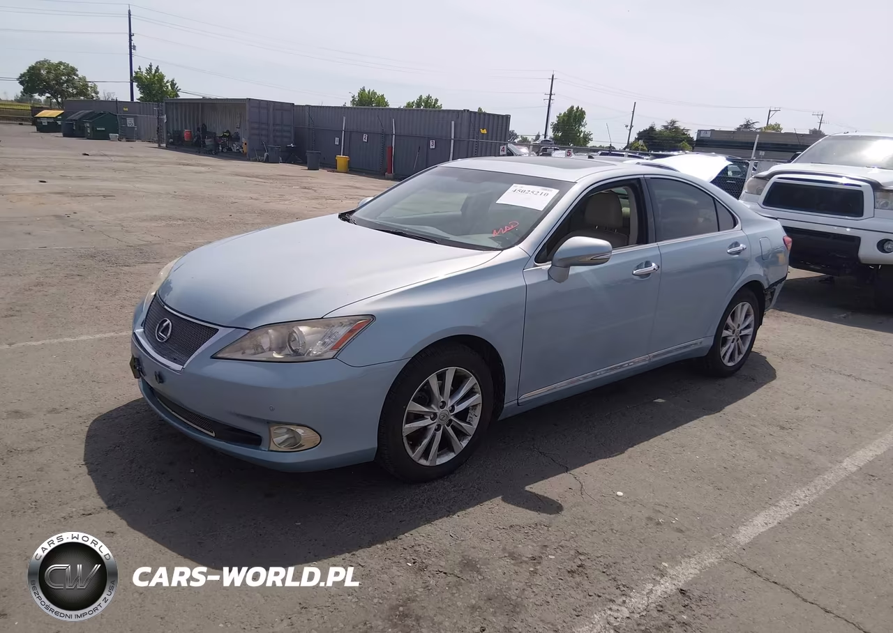 2012 Lexus Es 350 VIN:JTHBK1EG6C2506826 - 2