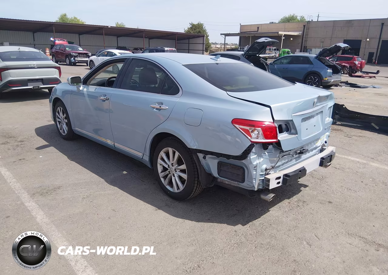 2012 Lexus Es 350 VIN:JTHBK1EG6C2506826 - 3