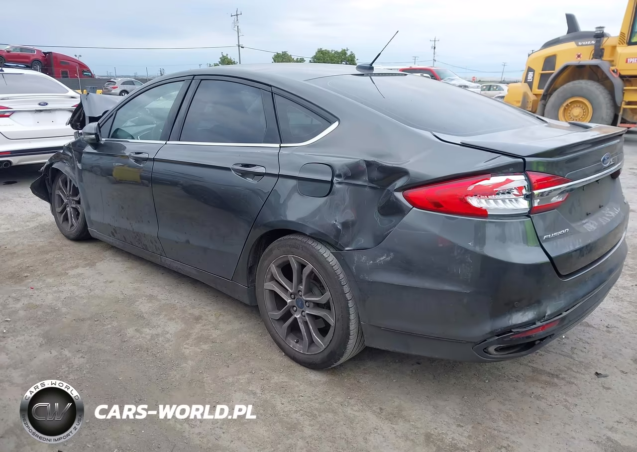 2017 Ford Fusion Se VIN:3FA6P0H91HR248168 - 3