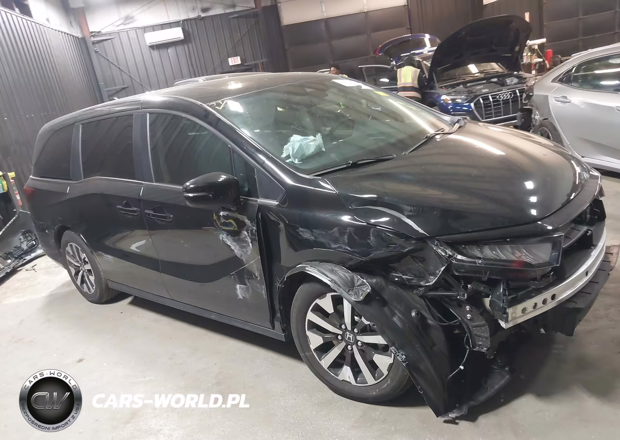 2025 Honda Odyssey Ex-L VIN:5FNRL6H60SB060178 - 14