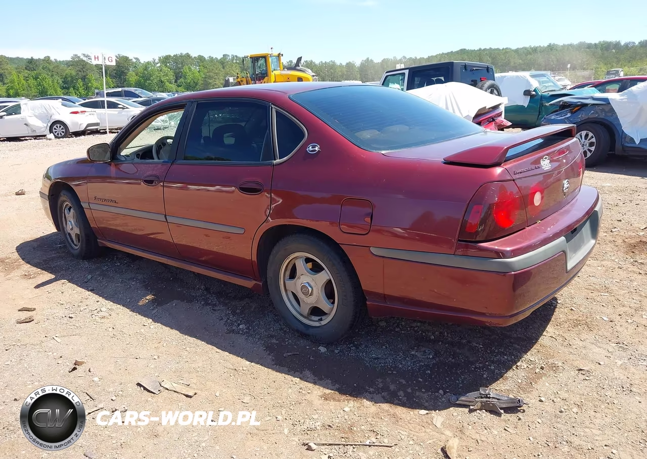 2001 Chevrolet Impala Ls VIN:2G1WH55K919281676 - 3