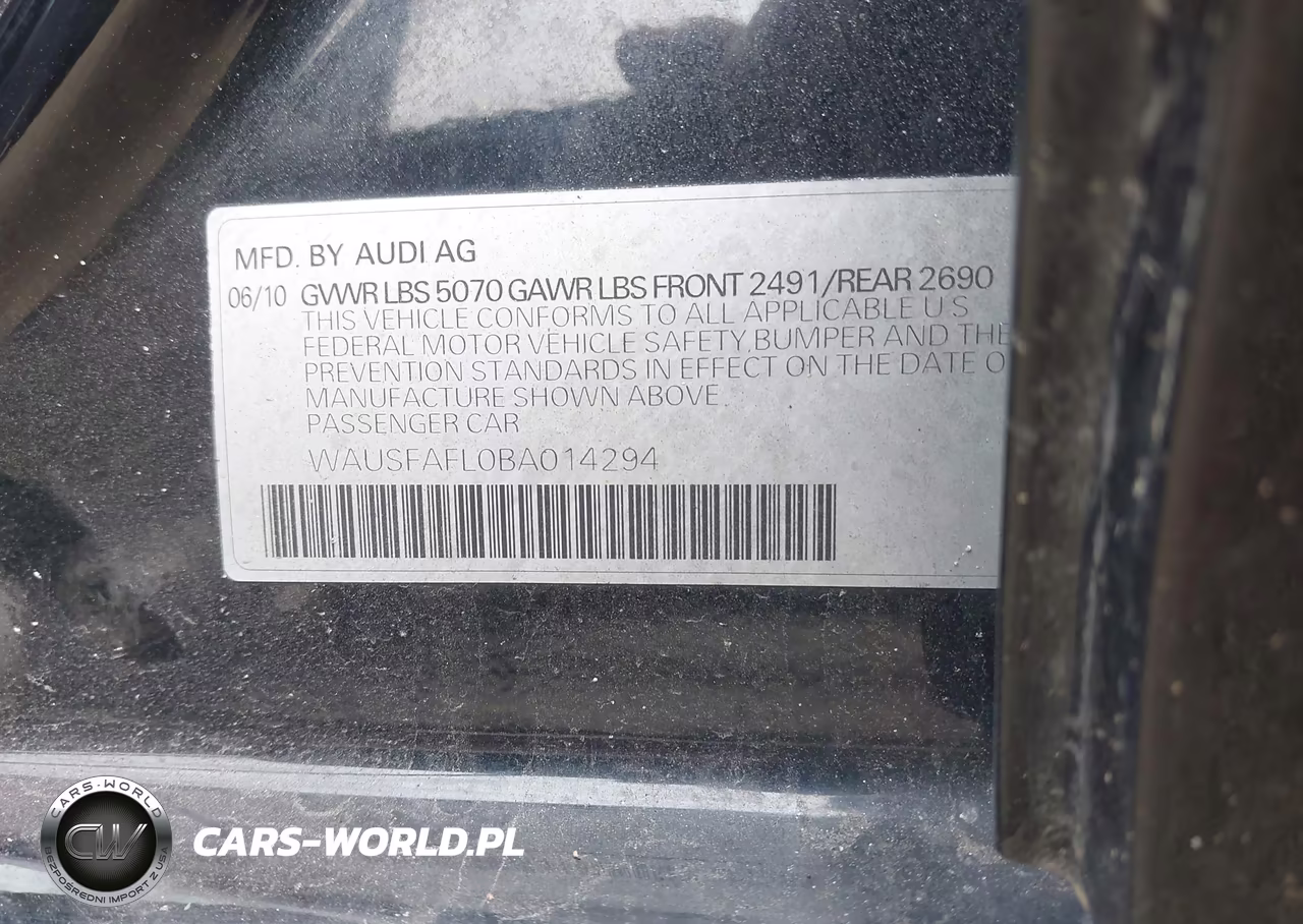 2011 Audi A4 2.0T Premium VIN:WAUSFAFL0BA014294 - 9