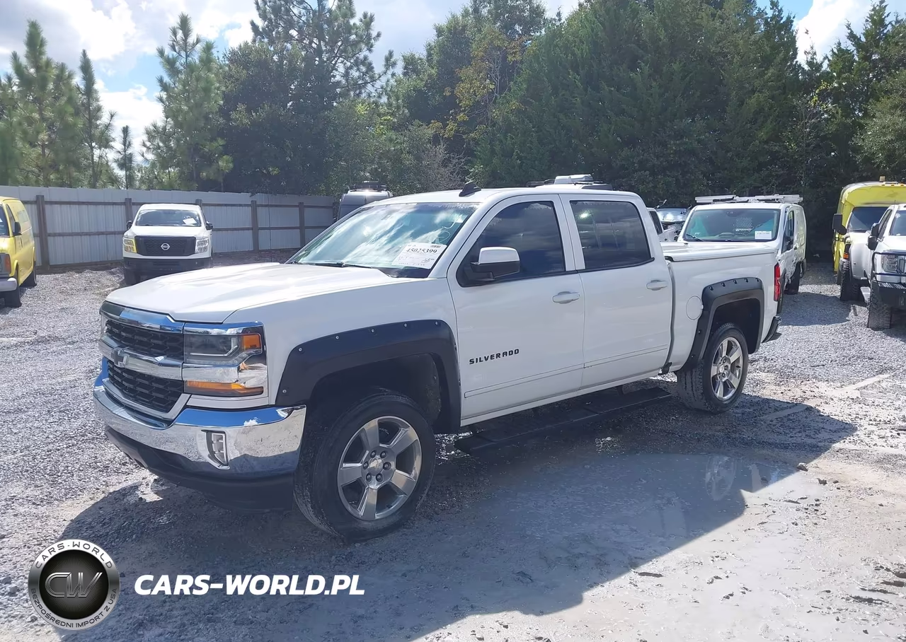 2018 Chevrolet Silverado 1500 1Lt VIN:3GCPCREC3JG241660 - 2