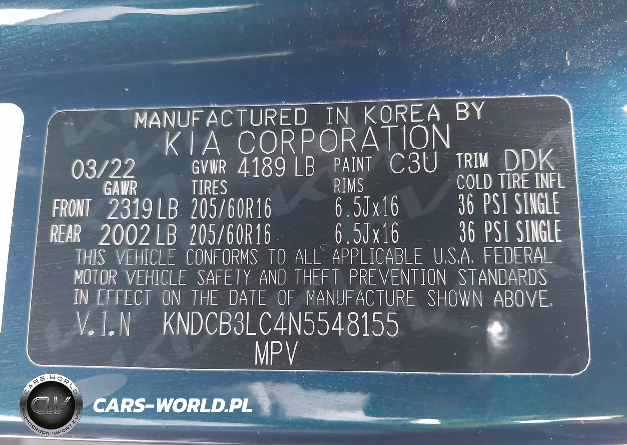2022 Kia Niro Lxs VIN:KNDCB3LC4N5548155 - 9