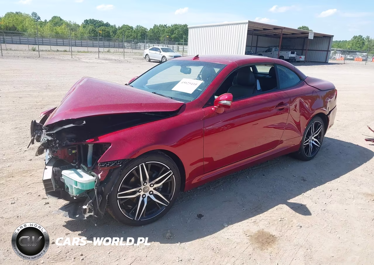 2013 Lexus Is 250C VIN:JTHFF2C21D2529029 - 2