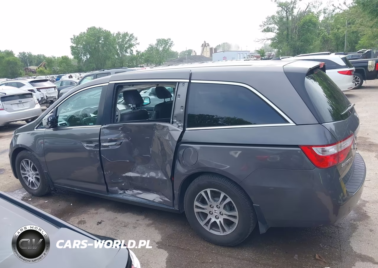 2013 Honda Odyssey Ex-L VIN:5FNRL5H6XDB063604 - 14