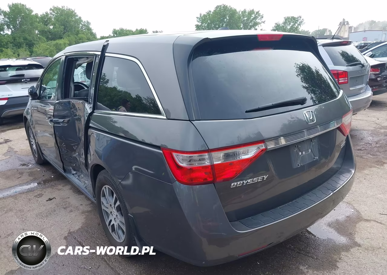 2013 Honda Odyssey Ex-L VIN:5FNRL5H6XDB063604 - 3