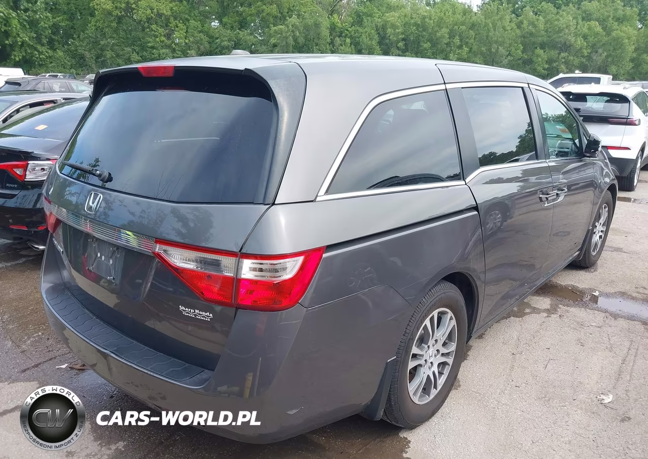 2013 Honda Odyssey Ex-L VIN:5FNRL5H6XDB063604 - 4
