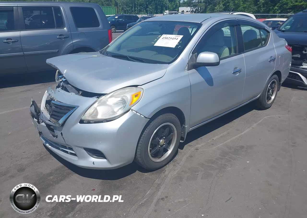 2012 Nissan Versa 1.6 Sv VIN:3N1CN7AP0CL914231 - 2