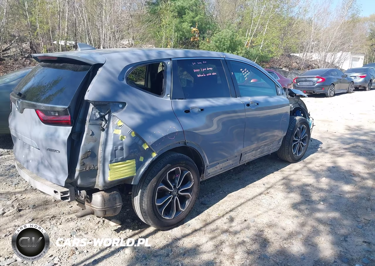2021 Honda Cr-V Awd Ex VIN:2HKRW2H54MH614219 - 4