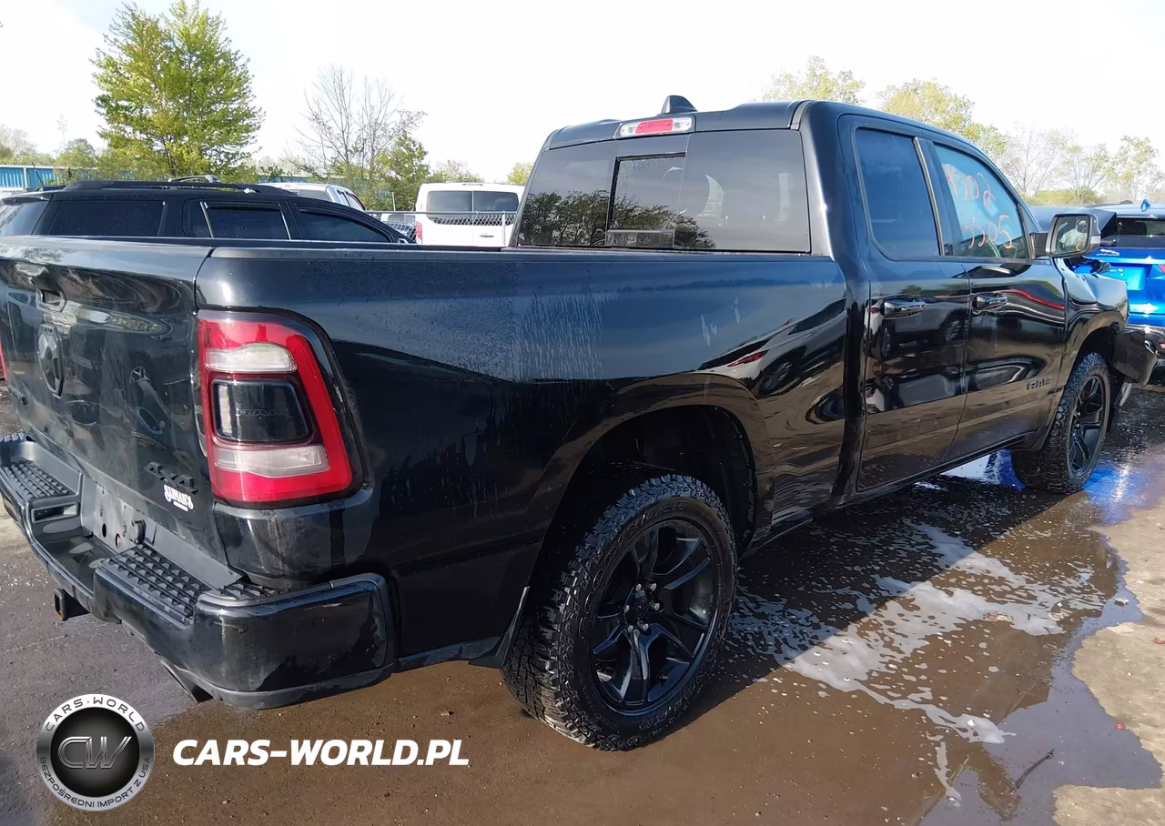2021 Ram 1500 Big Horn 4X4 6'4 Box VIN:1C6SRFBTXMN558558 - 4
