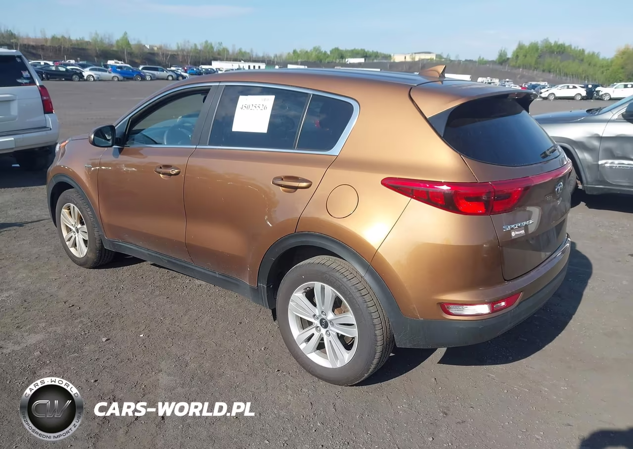 2018 Kia Sportage Lx VIN:KNDPMCAC2J7441571 - 3