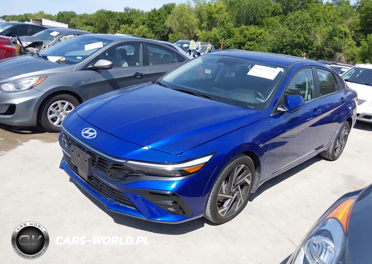 2024 Hyundai Elantra Sel VIN:KMHLS4DG1RU844636 - 2