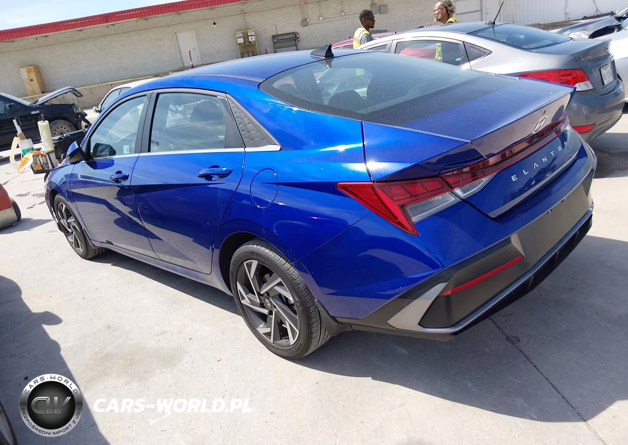 2024 Hyundai Elantra Sel VIN:KMHLS4DG1RU844636 - 3