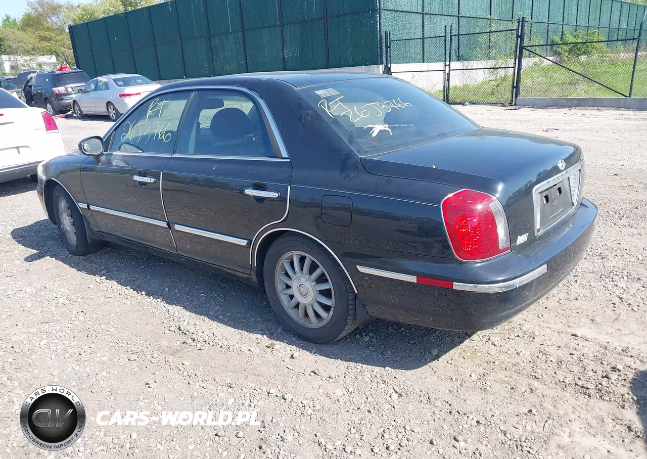 2005 Hyundai Xg350 L VIN:KMHFU45E75A392160 - 3