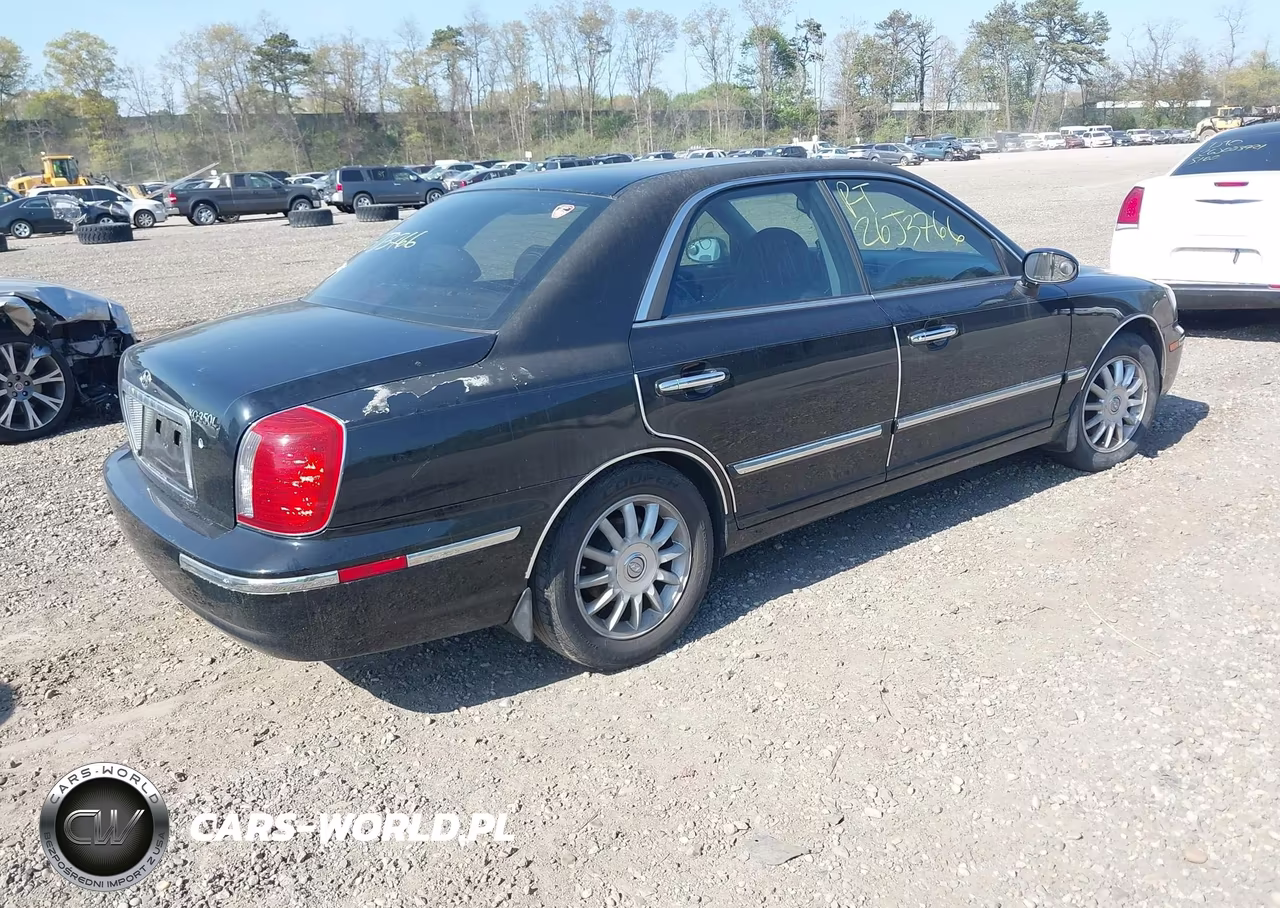 2005 Hyundai Xg350 L VIN:KMHFU45E75A392160 - 4