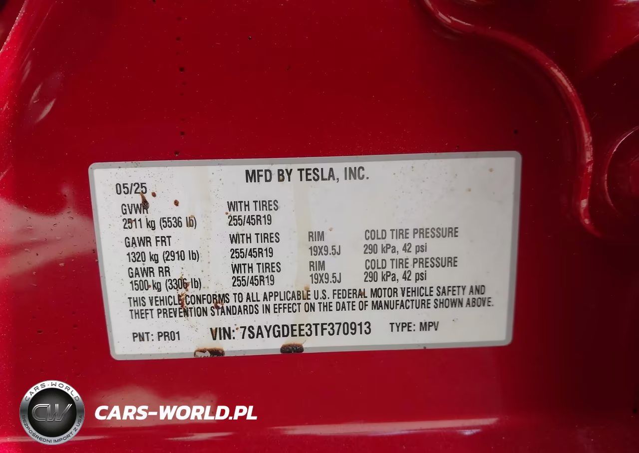 2026 Tesla Model Y All-Wheel Drive-Long Range Launch Series-Premium All-Wheel Drive VIN:7SAYGDEE3TF370913 - 9