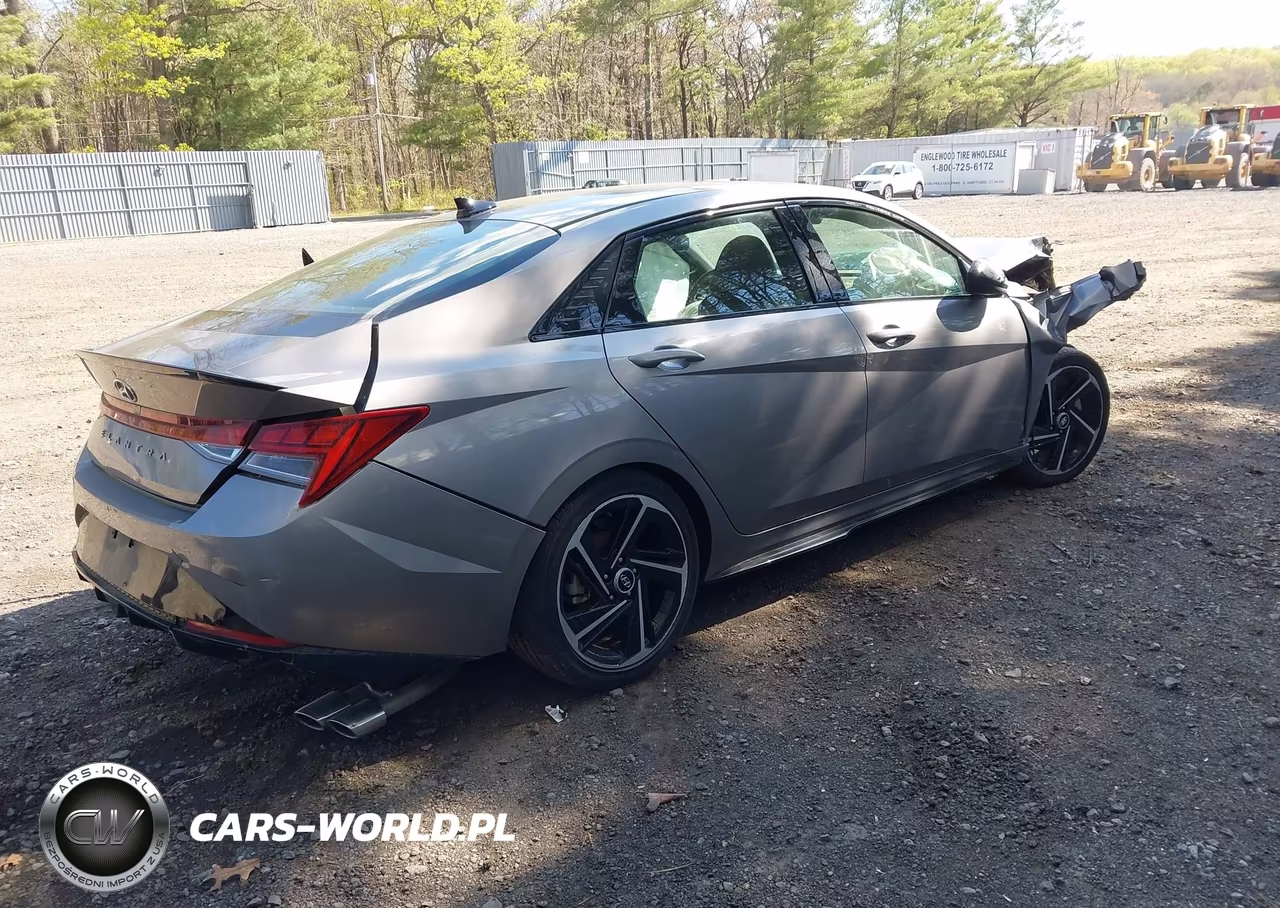 2023 Hyundai Elantra N Line VIN:KMHLR4AF0PU407389 - 4