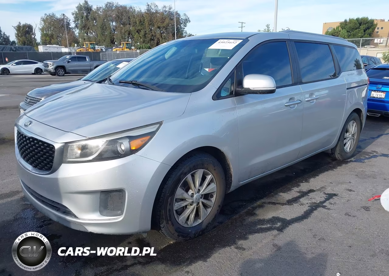 2015 Kia Sedona Lx VIN:KNDMB5C14F6076100 - 2