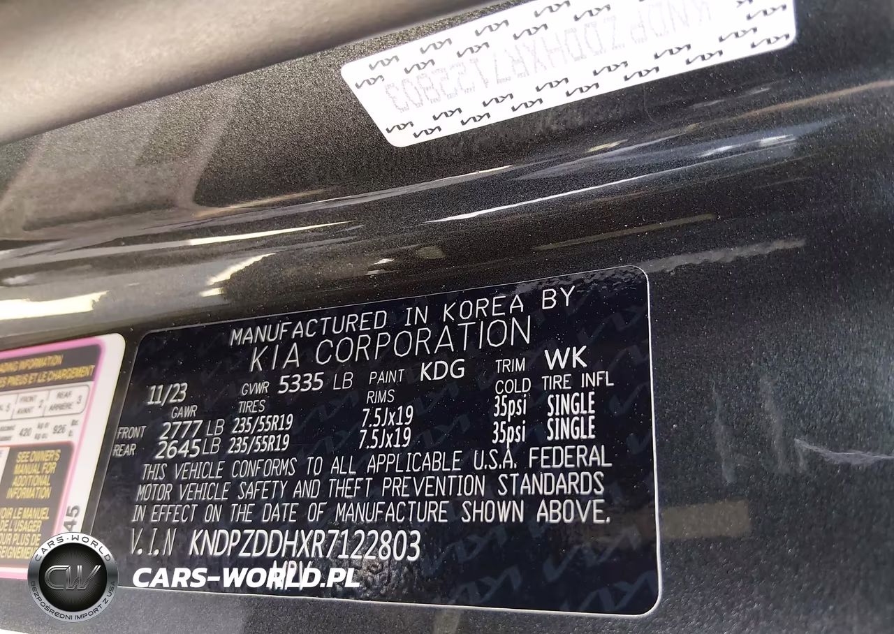 2024 Kia Sportage Plug-In Hybrid X-Line Prestige VIN:KNDPZDDHXR7122803 - 9
