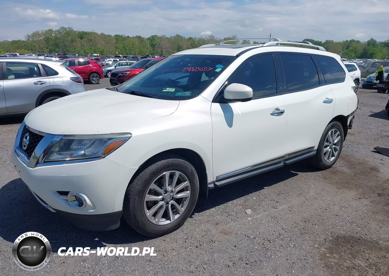 2016 Nissan Pathfinder Sl VIN:5N1AR2MM7GC649866 - 2