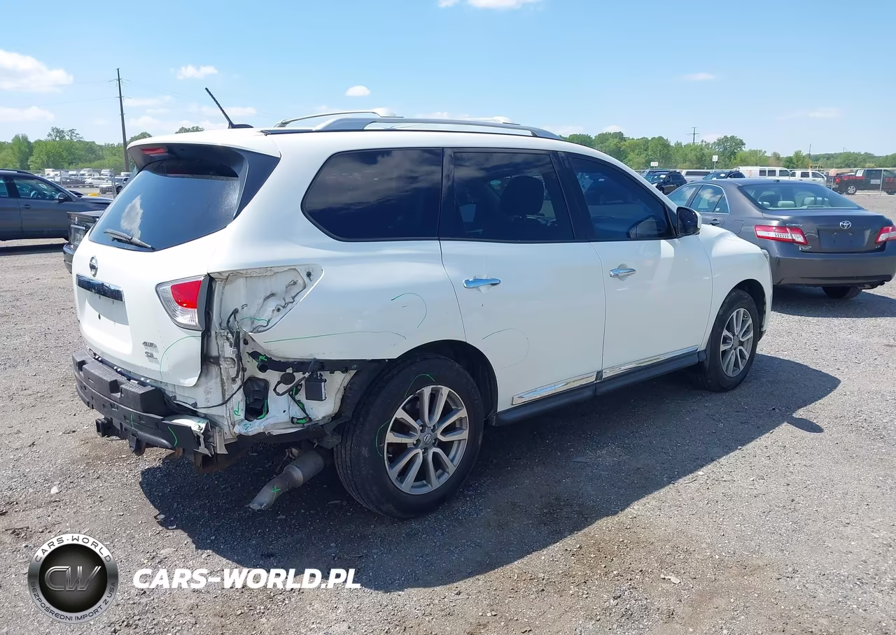 2016 Nissan Pathfinder Sl VIN:5N1AR2MM7GC649866 - 4