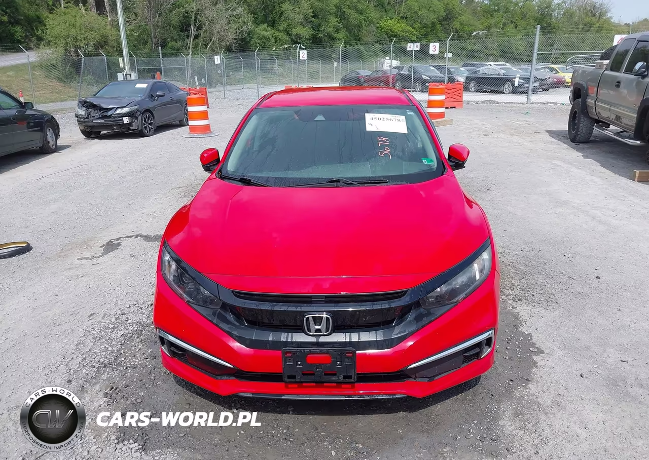 2020 Honda Civic Lx VIN:2HGFC2F62LH501353 - 13