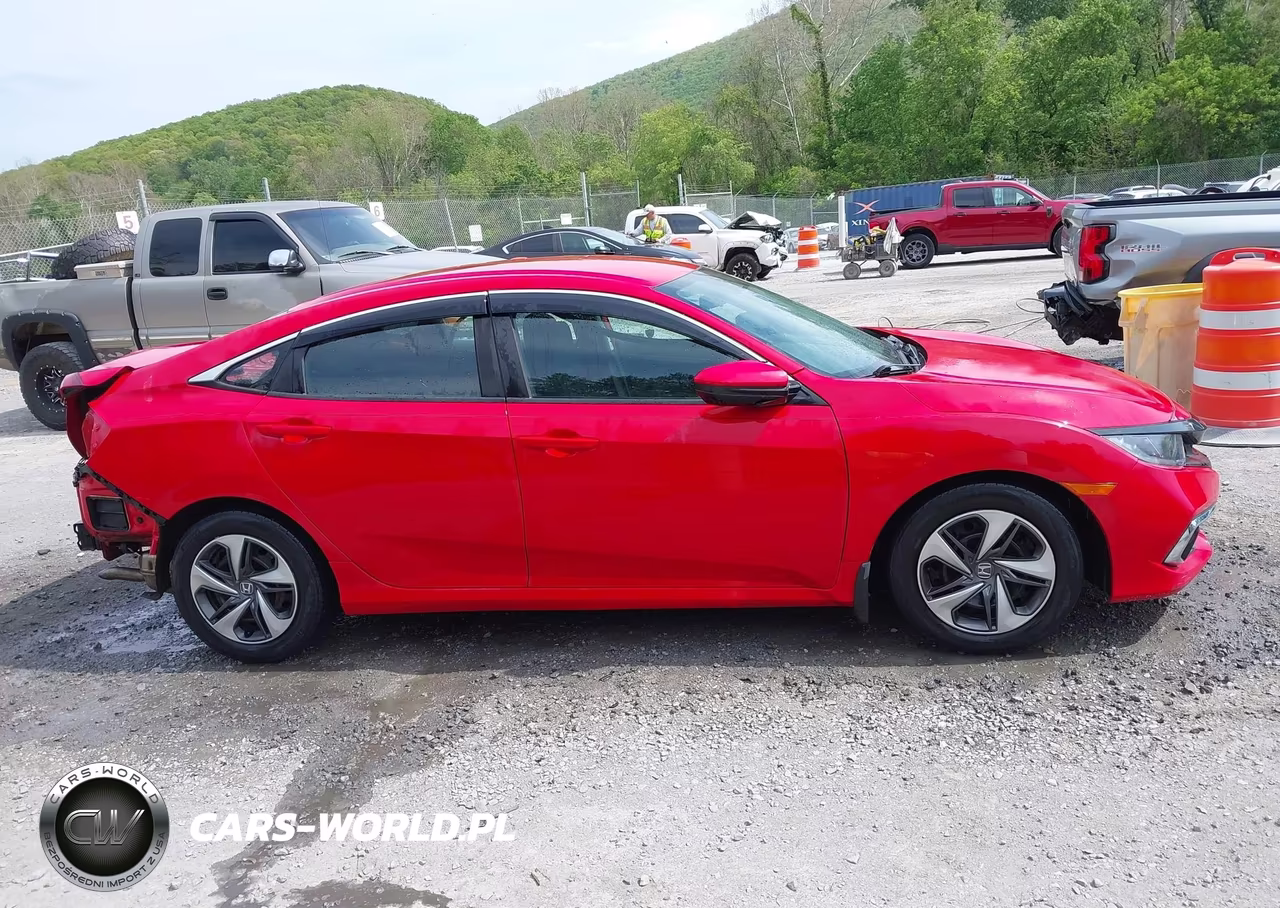 2020 Honda Civic Lx VIN:2HGFC2F62LH501353 - 14