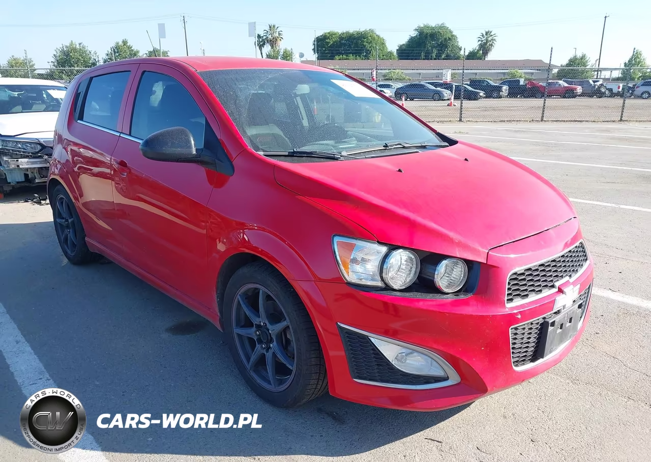 2013 Chevrolet Sonic Rs Auto