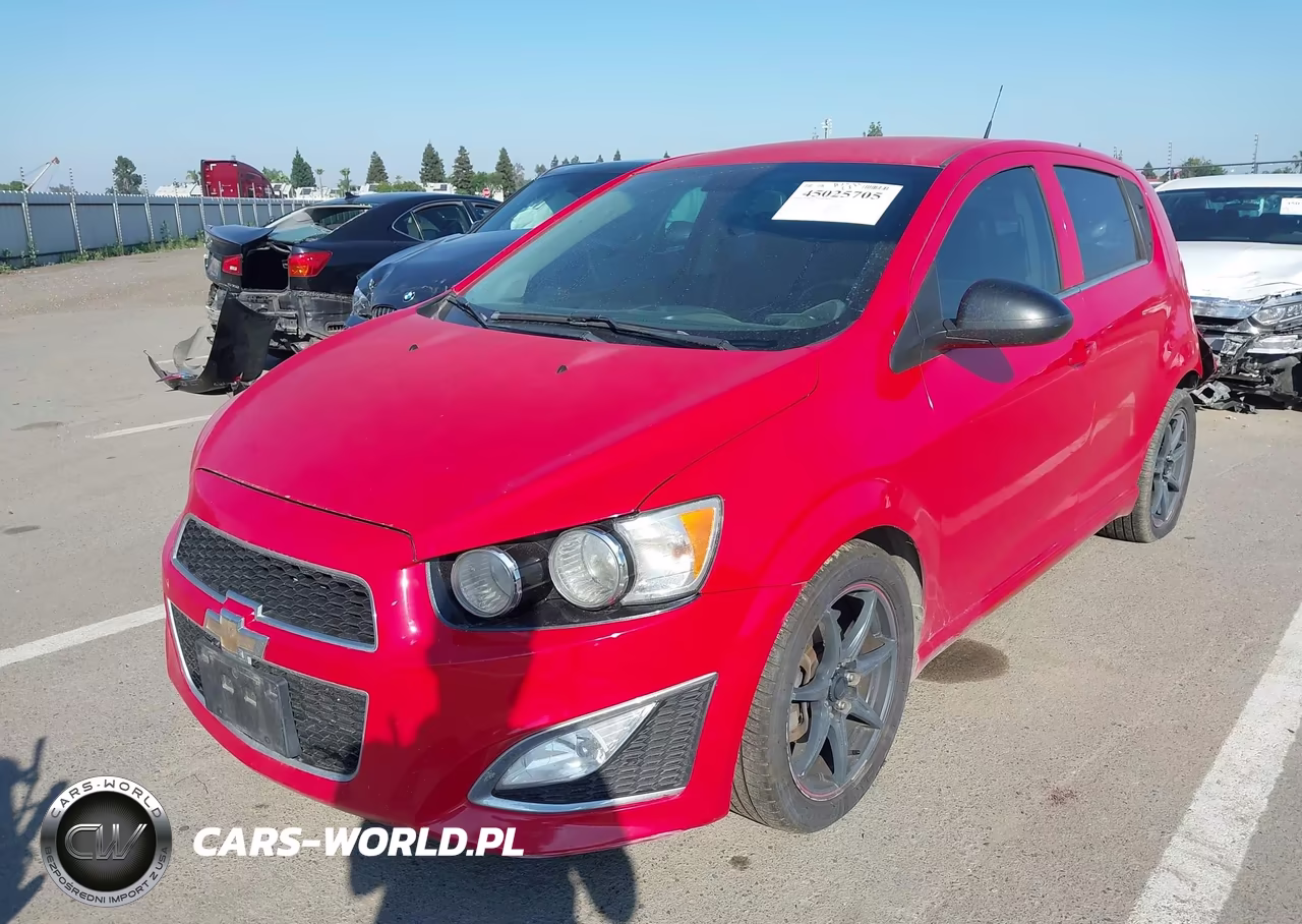 2013 Chevrolet Sonic Rs Auto VIN:1G1JG6SB4D4235588 - 2