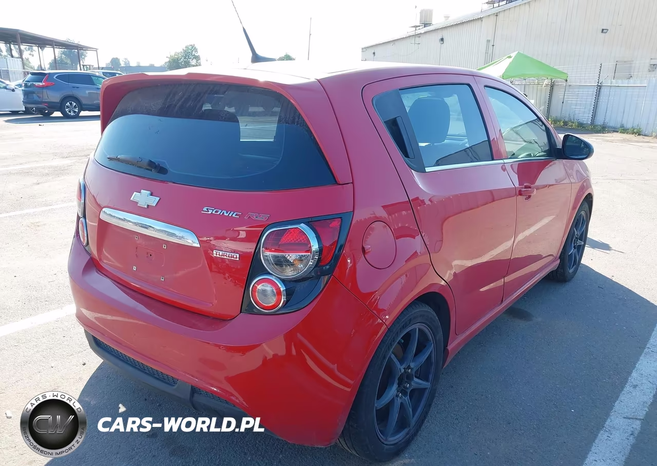 2013 Chevrolet Sonic Rs Auto VIN:1G1JG6SB4D4235588 - 4