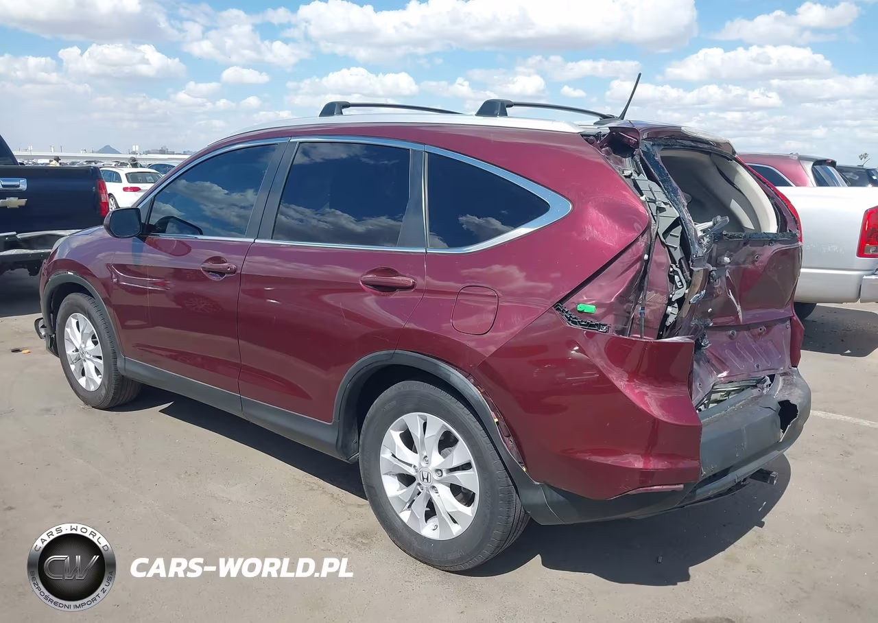 2012 Honda Cr-V Ex-L VIN:5J6RM3H75CL010261 - 3