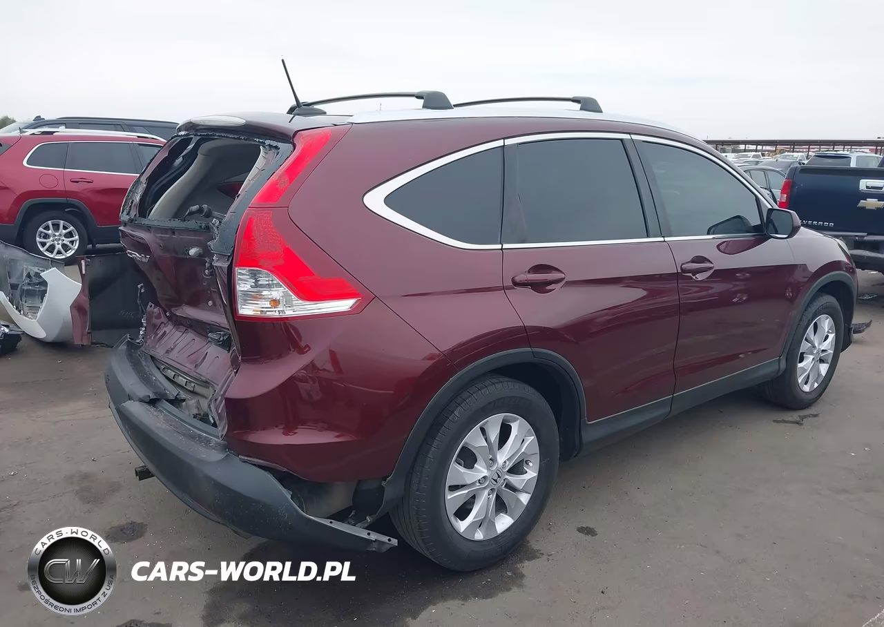 2012 Honda Cr-V Ex-L VIN:5J6RM3H75CL010261 - 4