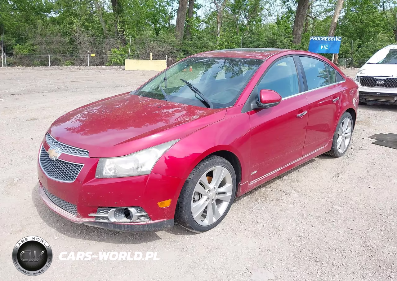 2011 Chevrolet Cruze Ltz VIN:1G1PH5S90B7192037 - 2