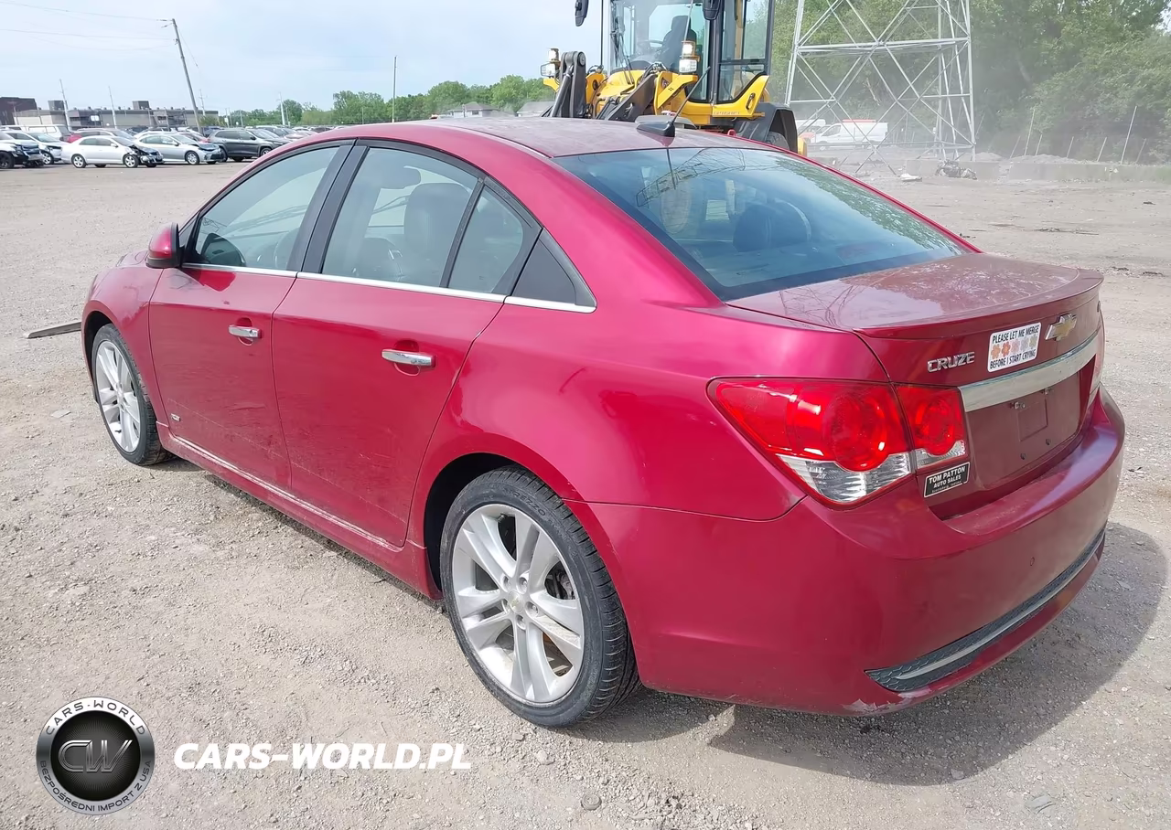 2011 Chevrolet Cruze Ltz VIN:1G1PH5S90B7192037 - 3