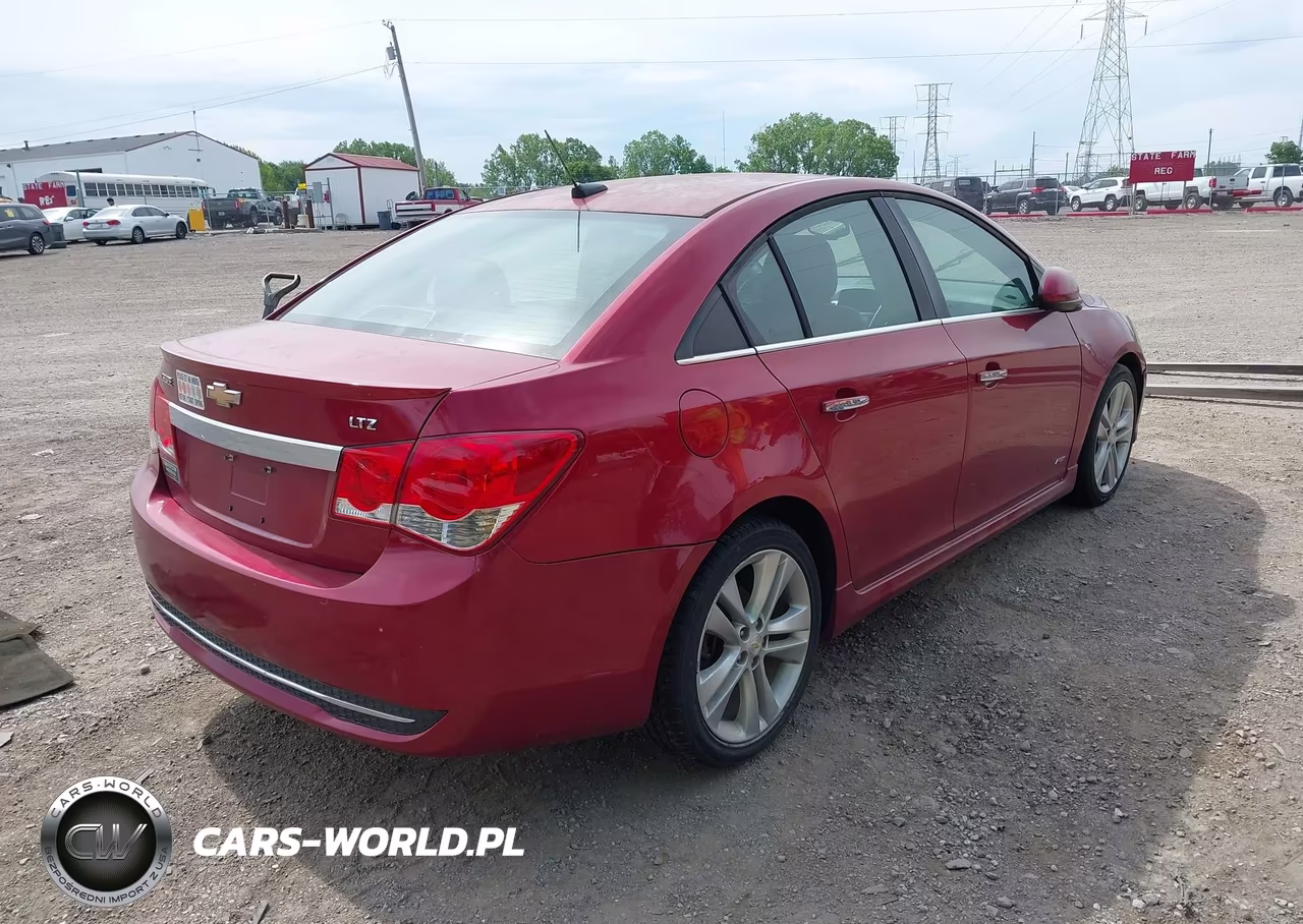 2011 Chevrolet Cruze Ltz VIN:1G1PH5S90B7192037 - 4