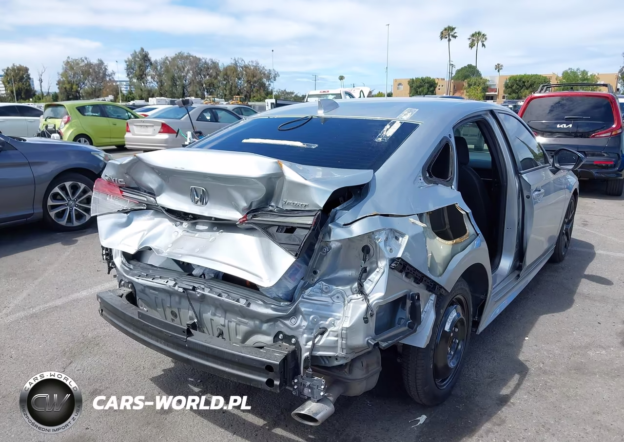 2025 Honda Civic Sport VIN:2HGFE2F5XSH527991 - 4