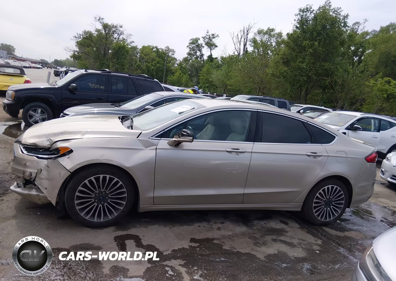 2018 Ford Fusion Titanium VIN:3FA6P0D94JR168620 - 14