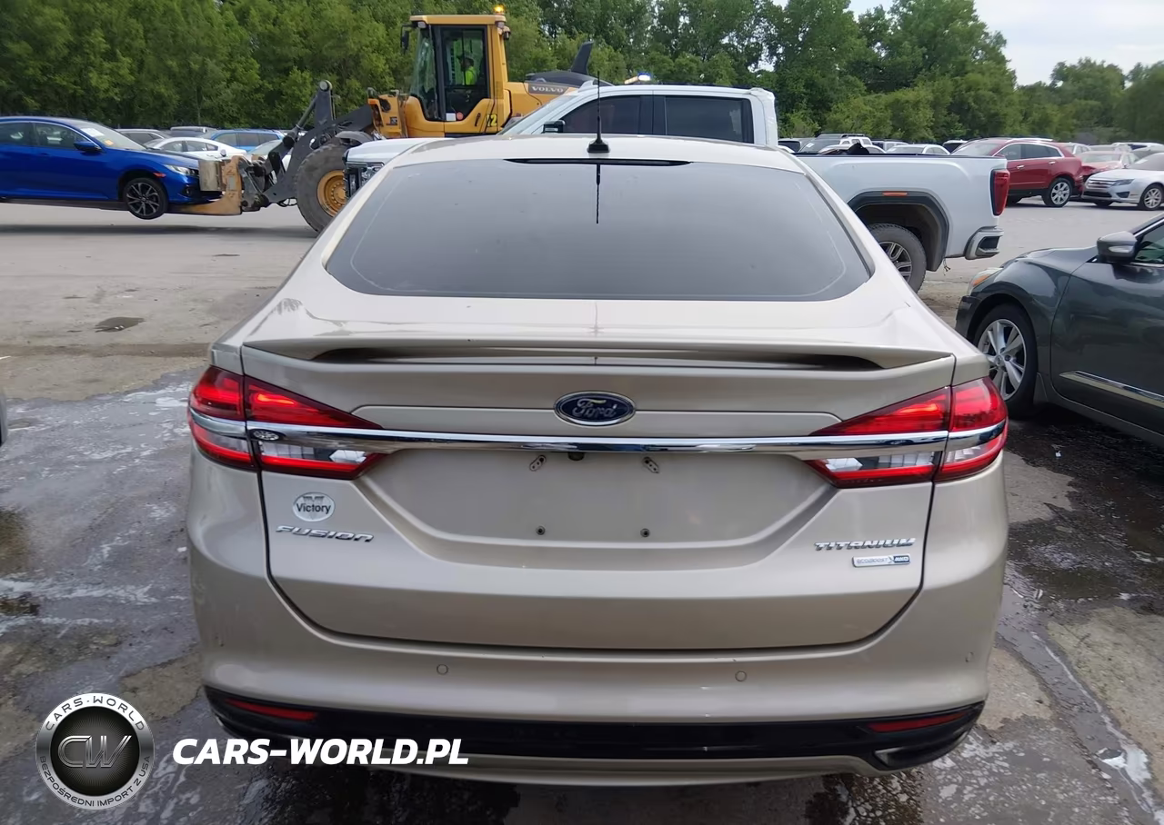 2018 Ford Fusion Titanium VIN:3FA6P0D94JR168620 - 16