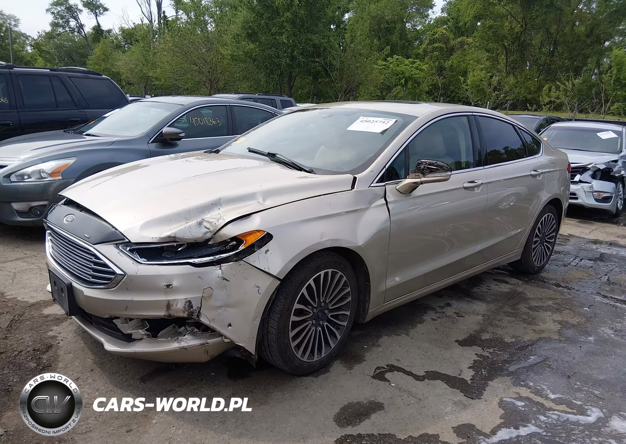 2018 Ford Fusion Titanium VIN:3FA6P0D94JR168620 - 2