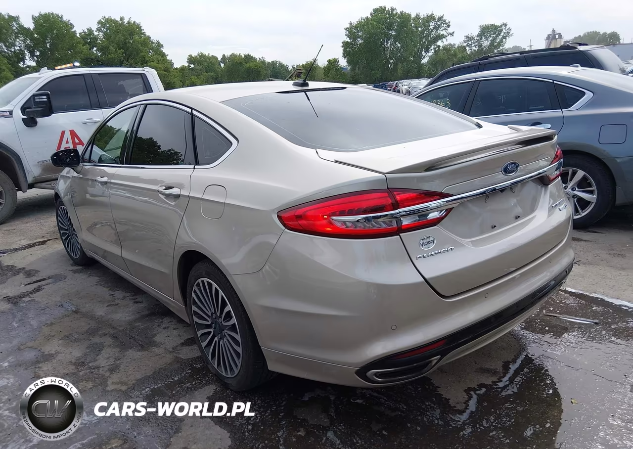 2018 Ford Fusion Titanium VIN:3FA6P0D94JR168620 - 3