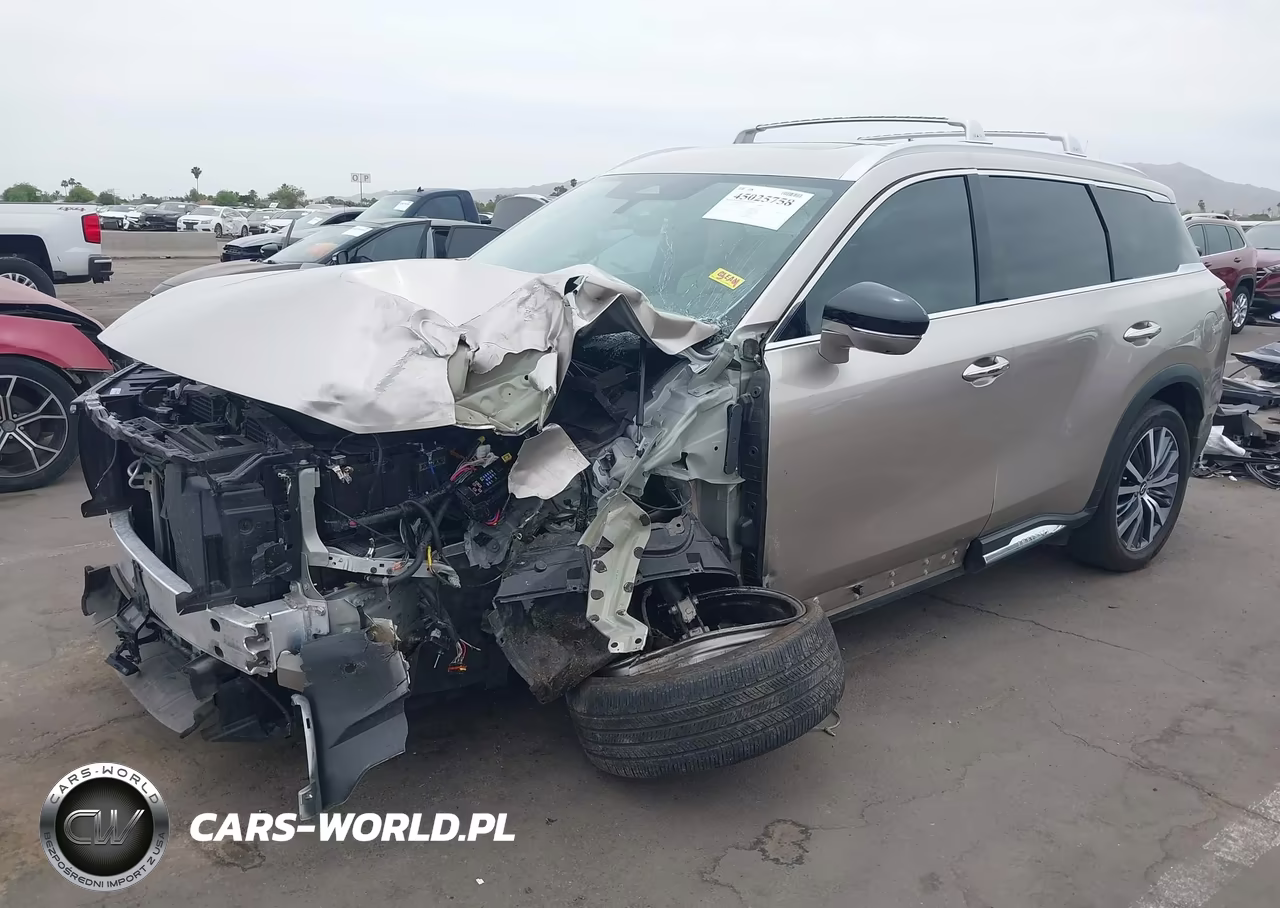 2023 Infiniti Qx60 Sensory Awd VIN:5N1DL1GS9PC359728 - 2