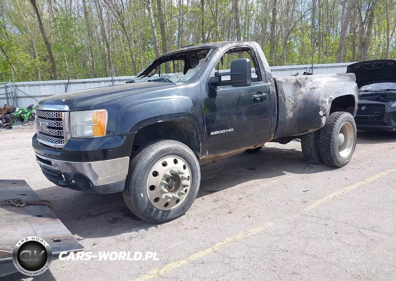 2009 GMC Sierra 3500Hd Work Truck VIN:1GTJK74689F157744 - 2