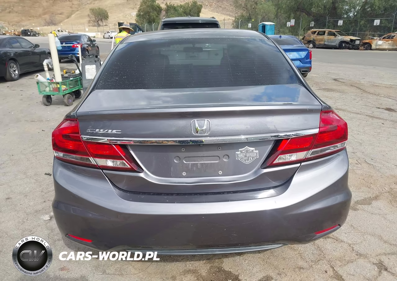 2014 Honda Civic Lx VIN:19XFB2F53EE248499 - 16